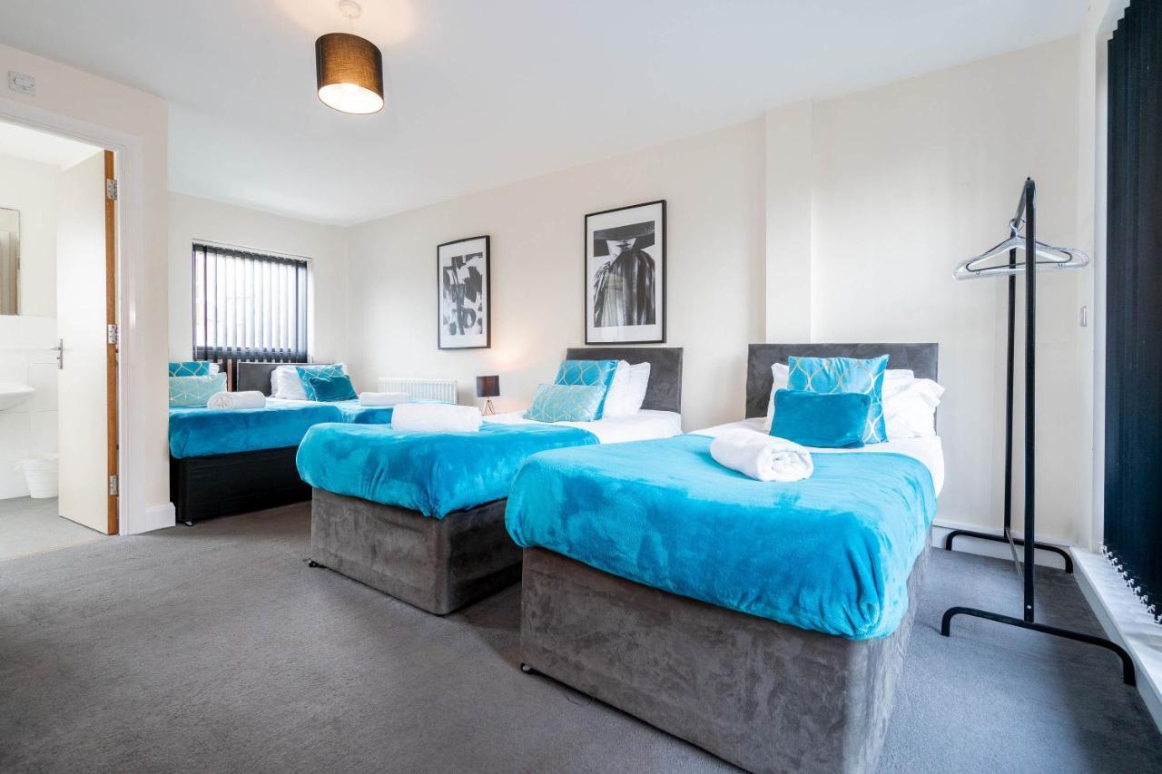City Centre Townhouse - 3 Bedrooms - Garage - Parking - Top Rated Birmingham Exteriör bild