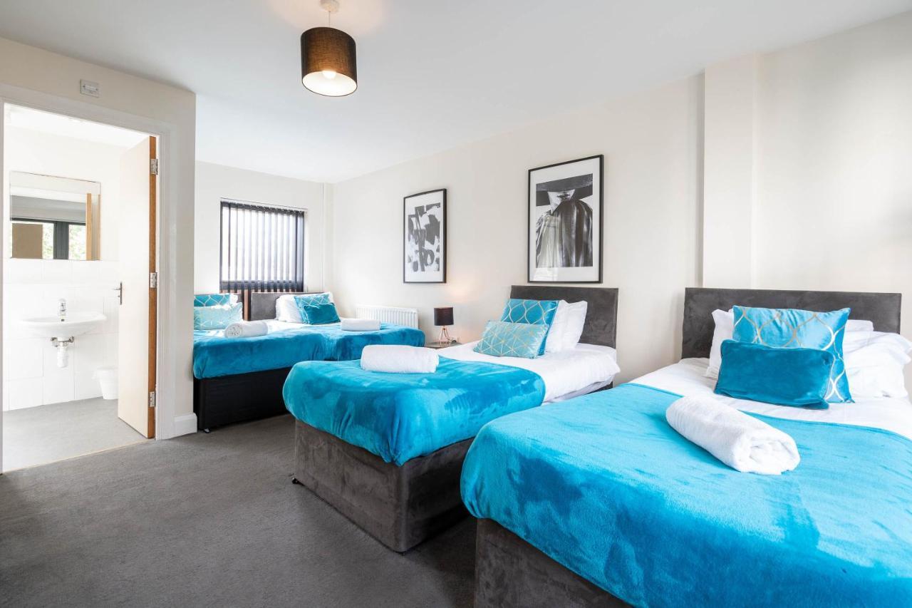 City Centre Townhouse - 3 Bedrooms - Garage - Parking - Top Rated Birmingham Exteriör bild
